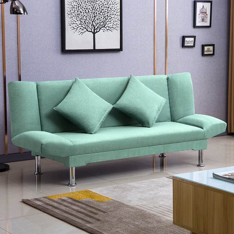 Silver Transitional MODERN MODERNO DI SOFE DEI LETTO DEI LETTO 29,53 "divano a bracciole alto