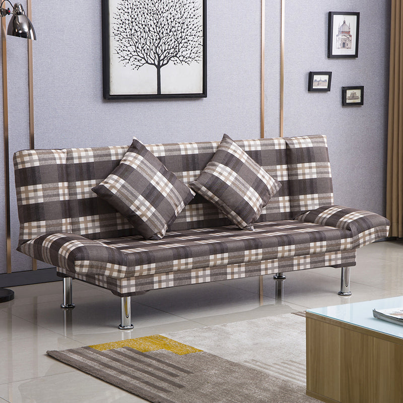 Silver Transitional MODERN MODERNO DI SOFE DEI LETTO DEI LETTO 29,53 "divano a bracciole alto