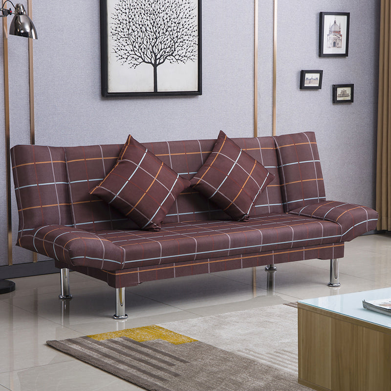 Silver Transitional MODERN MODERNO DI SOFE DEI LETTO DEI LETTO 29,53 "divano a bracciole alto