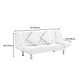 Silver Transitional MODERN MODERNO DI SOFE DEI LETTO DEI LETTO 29,53 "divano a bracciole alto