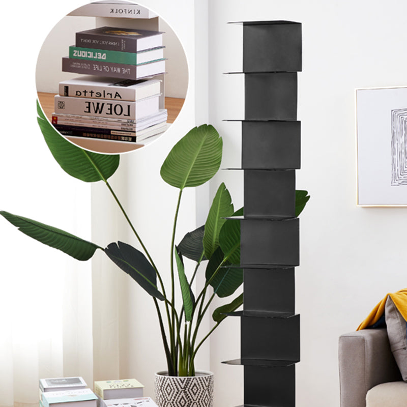 13.78"W Bookshelf Contemporary Style Invisible Bookcase for Office and Home Clearhalo 'Bookcases' 'furn' 'furn_bookcases' 'Furniture' 'furniture_bookcases' 'Office Furniture' 5021715