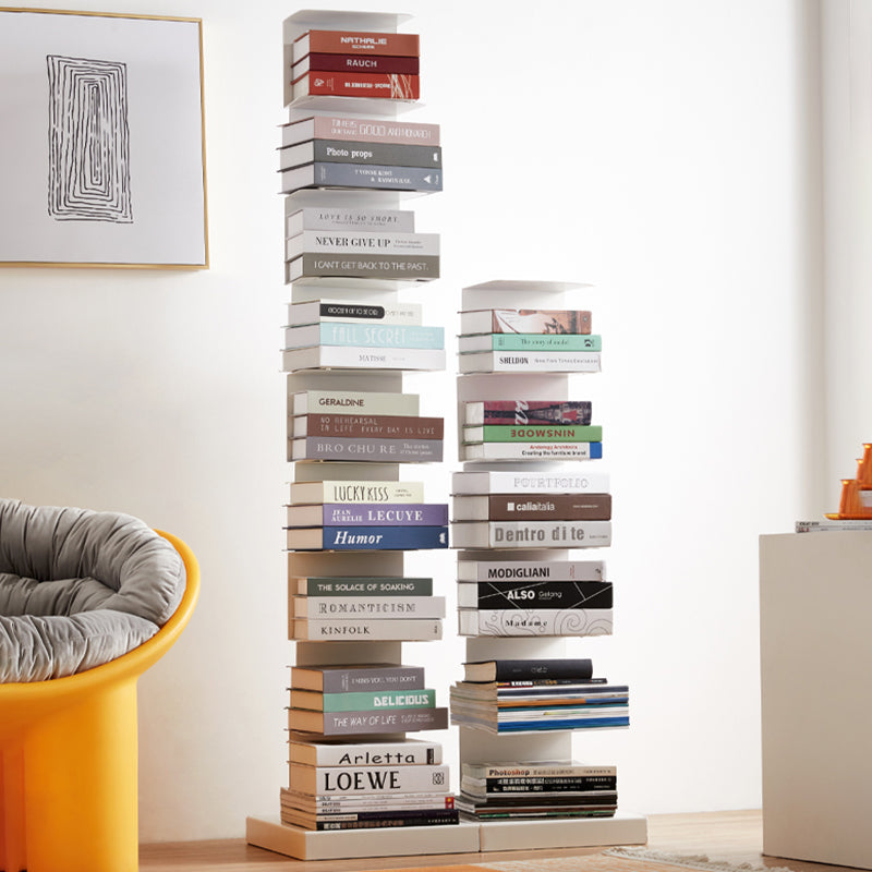 13.78"W Bookshelf Contemporary Style Invisible Bookcase for Office and Home Clearhalo 'Bookcases' 'furn' 'furn_bookcases' 'Furniture' 'furniture_bookcases' 'Office Furniture' 5021721