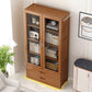 Wooden Standard Bookcase Modern Style Closed Back Bookshelf with Drawer Storage Clearhalo 'Bookcases' 'furn' 'furn_bookcases' 'Furniture' 'furniture_bookcases' 'Office Furniture' 5021730