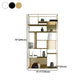 Open Back Bookshelf Contemporary Style Bookcase for Home Office Study Room Clearhalo 'Bookcases' 'furn' 'furn_bookcases' 'Furniture' 'furniture_bookcases' 'Office Furniture' 5021848