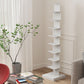 Contemporary Corner Bookcase Geometry Vertical Bookshelf for Living Room Clearhalo 'Bookcases' 'furn' 'furn_bookcases' 'Furniture' 'furniture_bookcases' 'Office Furniture' 5021876