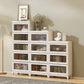 Urban Vertical Standard Bookcase White Manufactured Wood Bookshelf with Glass Doors Clearhalo 'Bookcases' 'furn' 'furn_bookcases' 'Furniture' 'furniture_bookcases' 'Office Furniture' 5021908