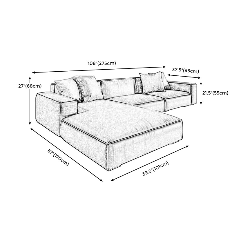 Emerald Green Genuine Leather Square Arm Sofa/Sectional with Wear-Resistant Clearhalo 'Furniture' 'furniture_sectionals' 'Living Room Furniture' 'Sectionals' 5022675