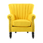 Removable Cushions Chair29.5" L x29.1"W x35.0"H Basic Four Legs Chair Clearhalo 'Accent Chairs' 'accent_chairs' 'Chairs & Seating' 'Furniture' 'furniture_accent_chairs' 'Living Room Furniture' 5022784