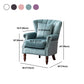 Removable Cushions Chair29.5" L x29.1"W x35.0"H Basic Four Legs Chair Clearhalo 'Accent Chairs' 'accent_chairs' 'Chairs & Seating' 'Furniture' 'furniture_accent_chairs' 'Living Room Furniture' 5022793