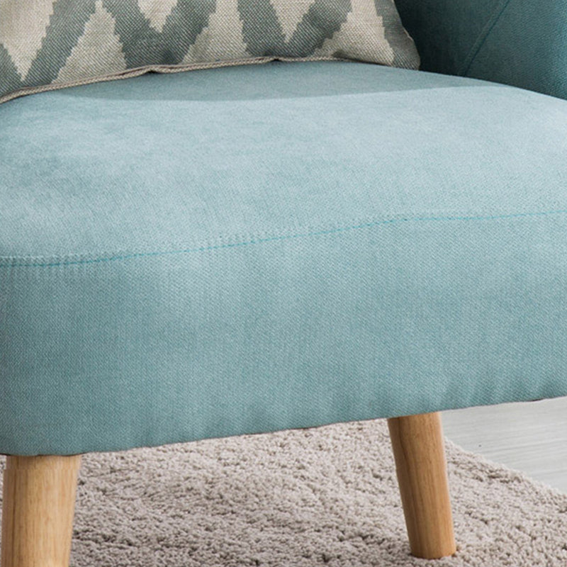 Arms Included Chair 25.1" L X29.5"W X35.8H Basic Four Legs Chair Clearhalo 'Accent Chairs' 'accent_chairs' 'Chairs & Seating' 'Furniture' 'furniture_accent_chairs' 'Living Room Furniture' 5022831