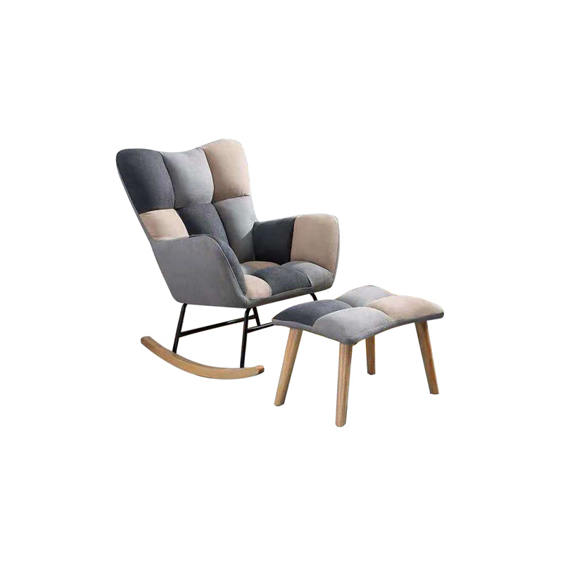 Arms Included Chair 26.7" L X29.5"W X34.6"H Chair for Living Room Clearhalo 'Accent Chairs' 'accent_chairs' 'Chairs & Seating' 'furn' 'furn_accent_chairs' 'Furniture' 'furniture_accent_chairs' 'Living Room Furniture' 5022882