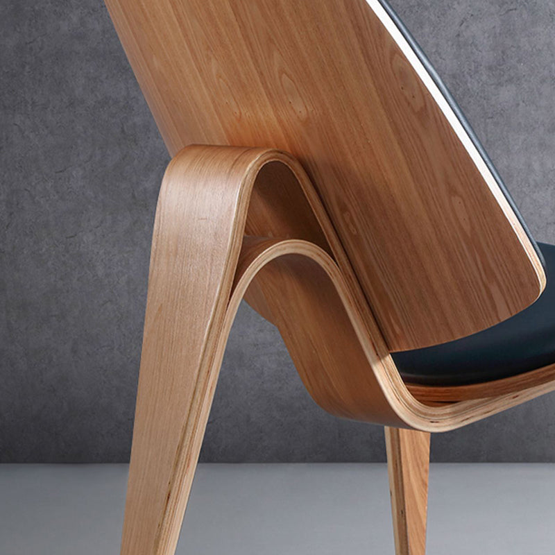 Armless Chair 36.2" L X31.4"W X29.9"HSolid Wood Frame Chair for Living Room Clearhalo 'Accent Chairs' 'accent_chairs' 'Chairs & Seating' 'Furniture' 'furniture_accent_chairs' 'Living Room Furniture' 5022905