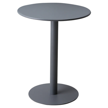 Pedestal Base Design Cocktail Table Multi-color Selection of Round Metal Coffee Table Grey Clearhalo 'Coffee & Accent Tables' 'Coffee Tables' 'coffee_tables' 'furn' 'furn_coffee_tables' 'Furniture' 'furniture_coffee_tables' 'Living Room Furniture' 5022986