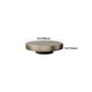 Block Base Design Cocktail Table Gold Metal Top Black Base Round Coffee Table Clearhalo 'Coffee & Accent Tables' 'Coffee Tables' 'coffee_tables' 'furn' 'furn_coffee_tables' 'Furniture' 'furniture_coffee_tables' 'Living Room Furniture' 5023040