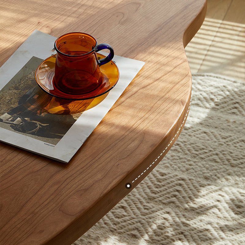 Nordic Style Cocktail Table Pine Material Wood ColorFree Shape Coffee Table Clearhalo 'Coffee & Accent Tables' 'Coffee Tables' 'coffee_tables' 'furn' 'furn_coffee_tables' 'Furniture' 'furniture_coffee_tables' 'Living Room Furniture' 5023116