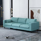 29.53"H Linen Square Arm Modern Sofa with Loose Back for Living Room, Apartment Mint Green Linen Blend Clearhalo 'furn' 'furn_sofas' 'Furniture' 'furniture_sofas' 'Living Room Furniture' 'Sofa' 'sofas' 5023179