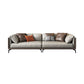 2125598427.56" H Pillow Top Arm Modern Sofa with Cushions Light-grey Standard Sofa 102"L x 37"W x 27.5"H Clearhalo 'furn' 'furn_sofas' 'Furniture' 'furniture_sofas' 'Living Room Furniture' 'Sofa' 'sofas' 5027762