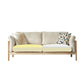 Modern Cotton Sofa Loose Back Sofa 32.6"W with Pillow Top Arm Clearhalo 'furn' 'furn_sofas' 'Furniture' 'furniture_sofas' 'Living Room Furniture' 'Sofa' 'sofas' 5027781