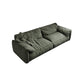 Forest Green Modern Sofa 39"W with Tight Back Wide Square Arm Clearhalo 'furn' 'furn_sofas' 'Furniture' 'furniture_sofas' 'Living Room Furniture' 'Sofa' 'sofas' 5027793