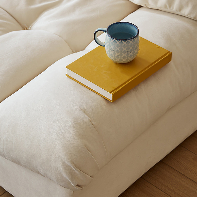 Faux Leather Tufted Back Sofa 40.1 "W Sofa with Pillow Top Arm Clearhalo 'furn' 'furn_sofas' 'Furniture' 'furniture_sofas' 'Living Room Furniture' 'Sofa' 'sofas' 5027815