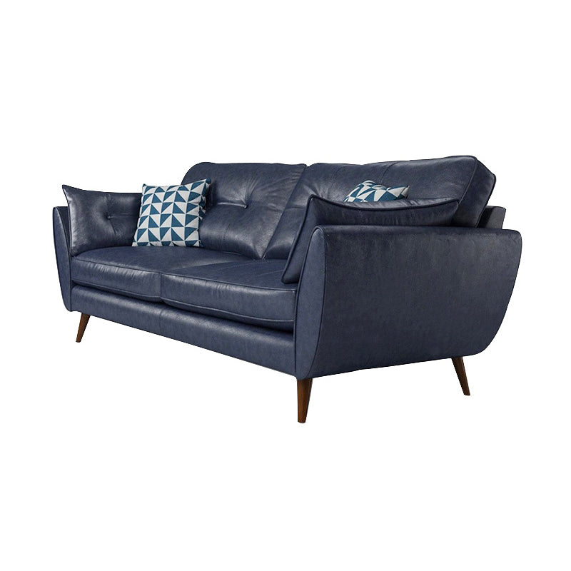 Modern Tufted Split-Back Sofa 35.43"High Pillow Top Arm Sofa Clearhalo 'furn' 'furn_sofas' 'Furniture' 'furniture_sofas' 'Living Room Furniture' 'Sofa' 'sofas' 5027869