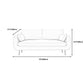 31.5"H Polyester Blend Tuxedo Arm Loose Back Sofa For Living Room Clearhalo 'furn' 'furn_sofas' 'Furniture' 'furniture_sofas' 'Living Room Furniture' 'Sofa' 'sofas' 5027930