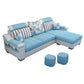 Pillow Top Arm Pillowed Back Cushions Storage Furniture Sectionals Light Blue Clearhalo 'furn' 'furn_sectionals' 'Furniture' 'furniture_sectionals' 'Living Room Furniture' 'Sectionals' 5028139