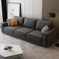 Square Arm Dark Gray Cushion Back Removable Cushions Storage Sofa 126"L x 38"W x 31.5"H Clearhalo 'furn' 'furn_sectionals' 'Furniture' 'furniture_sectionals' 'Living Room Furniture' 'Sectionals' 5028148