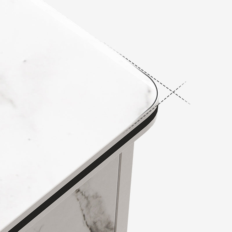 Modern 4 Legs Wood Coffee Table Rectangle Cocktail Table with Storage Clearhalo 'Coffee & Accent Tables' 'Coffee Tables' 'coffee_tables' 'furn' 'furn_coffee_tables' 'Furniture' 'furniture_coffee_tables' 'Living Room Furniture' 5028304