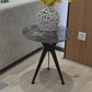 20" Tall Modern Marble Table Top End Table With Three Metal Legs Gray Clearhalo 'Coffee & Accent Tables' 'End & Side Tables' 'end_side_table' 'end_side_tables' 'furn' 'furn_end_side_tables' 'Furniture' 'furniture_end_side_table' 'Living Room Furniture' 5028422