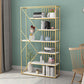 Glam Style Open Bookshelf Etagere Shelf Bookcase for Home Office Clearhalo 'Bookcases' 'furn' 'furn_bookcases' 'Furniture' 'furniture_bookcases' 'Office Furniture' 5029334