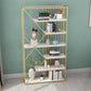 Glam Style Open Bookshelf Etagere Shelf Bookcase for Home Office Clearhalo 'Bookcases' 'furn' 'furn_bookcases' 'Furniture' 'furniture_bookcases' 'Office Furniture' 5029337