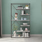 Glam Style Open Bookshelf Etagere Shelf Bookcase for Home Office Clearhalo 'Bookcases' 'furn' 'furn_bookcases' 'Furniture' 'furniture_bookcases' 'Office Furniture' 5029338