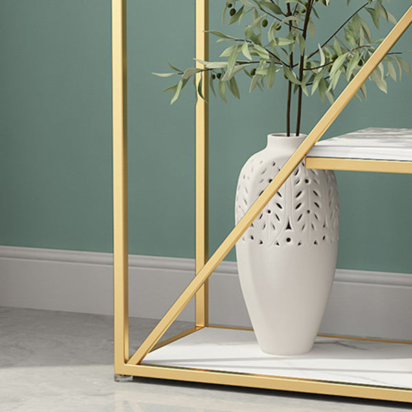 Glam Style Open Bookshelf Etagere Shelf Bookcase for Home Office Clearhalo 'Bookcases' 'furn' 'furn_bookcases' 'Furniture' 'furniture_bookcases' 'Office Furniture' 5029343