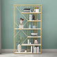 Glam Style Open Bookshelf Etagere Shelf Bookcase for Home Office Clearhalo 'Bookcases' 'furn' 'furn_bookcases' 'Furniture' 'furniture_bookcases' 'Office Furniture' 5029345