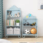 Scandinavian Style Bookshelf Open Back Bookcase for Office and Study Room Clearhalo 'Bookcases' 'furn' 'furn_bookcases' 'Furniture' 'furniture_bookcases' 'Office Furniture' 5029450