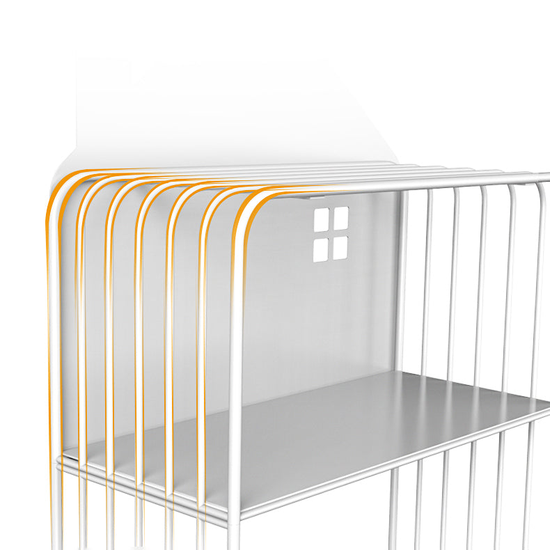 Scandinavian Style Bookshelf Open Back Bookcase for Office and Study Room Clearhalo 'Bookcases' 'furn' 'furn_bookcases' 'Furniture' 'furniture_bookcases' 'Office Furniture' 5029456