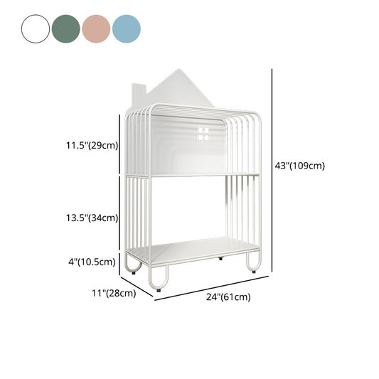 Scandinavian Style Bookshelf Open Back Bookcase for Office and Study Room Clearhalo 'Bookcases' 'furn' 'furn_bookcases' 'Furniture' 'furniture_bookcases' 'Office Furniture' 5029463