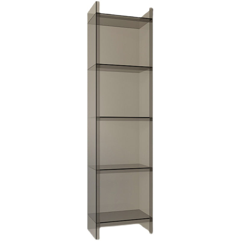 Acrylic Vertical Standard Bookshelf Scandinavian Closed Back Bookshelf Clearhalo 'Bookcases' 'furn' 'furn_bookcases' 'Furniture' 'furniture_bookcases' 'Office Furniture' 5029509