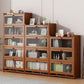 Engineered Wood Barrister Bookcase Contemporary Closed Back Bookshelf with Doors Clearhalo 'Bookcases' 'furn' 'furn_bookcases' 'Furniture' 'furniture_bookcases' 'Office Furniture' 5029575