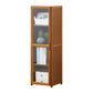 Vertical Standard Bookcase Contemporary Bamboo Closed Back Bookcase for Home Office 12"L x 12"W x 39.5"H Clearhalo 'Bookcases' 'furn' 'furn_bookcases' 'Furniture' 'furniture_bookcases' 'Office Furniture' 5029605