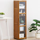 Vertical Standard Bookcase Contemporary Bamboo Closed Back Bookcase for Home Office Clearhalo 'Bookcases' 'furn' 'furn_bookcases' 'Furniture' 'furniture_bookcases' 'Office Furniture' 5029624