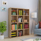 Manufactured Wood Standard Bookshelf Scandinavian Bookshelf for Study Room Clearhalo 'Bookcases' 'furn' 'furn_bookcases' 'Furniture' 'furniture_bookcases' 'Office Furniture' 5029659