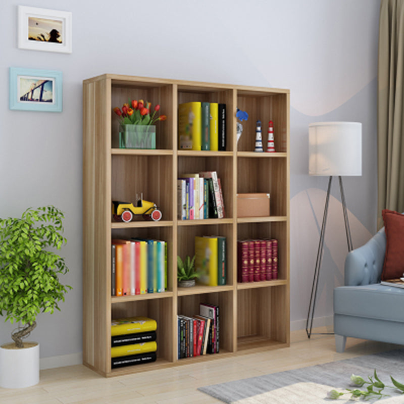 Manufactured Wood Standard Bookshelf Scandinavian Bookshelf for Study Room Clearhalo 'Bookcases' 'furn' 'furn_bookcases' 'Furniture' 'furniture_bookcases' 'Office Furniture' 5029659