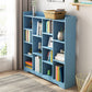 Engineered Wood Standard Bookcase Contemporary Open Back Bookcase Clearhalo 'Bookcases' 'furn' 'furn_bookcases' 'Furniture' 'furniture_bookcases' 'Office Furniture' 5029685
