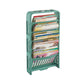 Contemporary Plastic Geometric Bookshelf Closed Back Bookshelf for Classroom 14.4"L x 3.9"W x 27.8"H Green Clearhalo 'Bookcases' 'furn' 'furn_bookcases' 'Furniture' 'furniture_bookcases' 'Office Furniture' 5029705