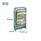 Contemporary Plastic Geometric Bookshelf Closed Back Bookshelf for Classroom Clearhalo 'Bookcases' 'furn' 'furn_bookcases' 'Furniture' 'furniture_bookcases' 'Office Furniture' 5029717