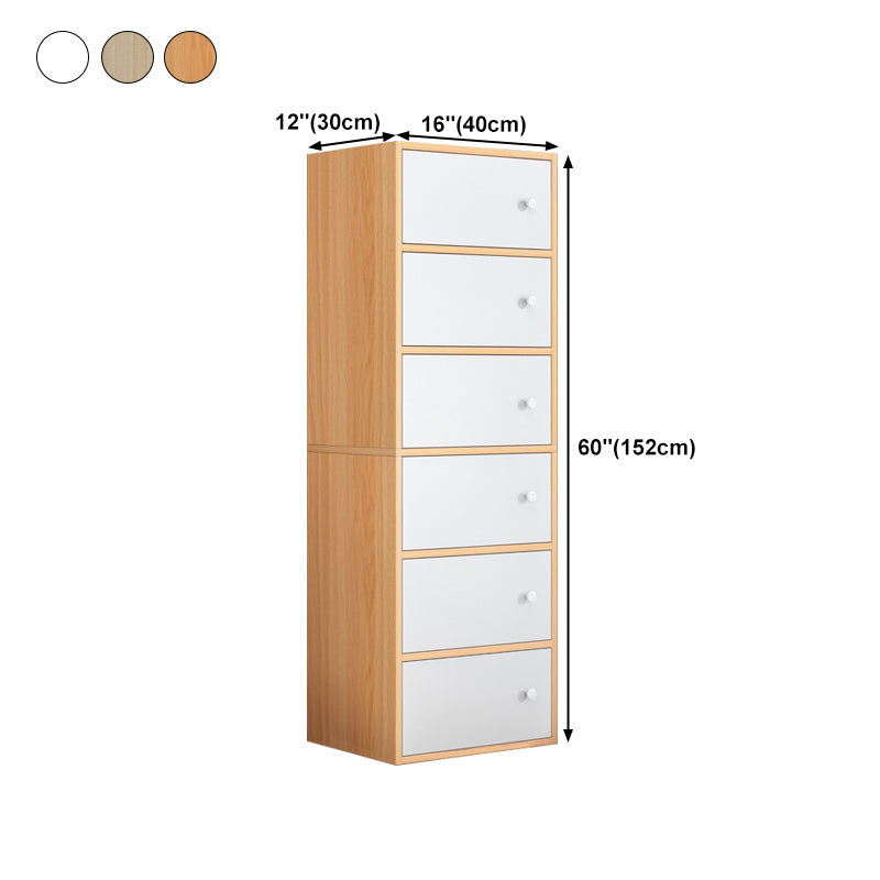 Wood Dining Room Sideboard Cabinet Modern Buffet Server Cabinet with Drawers Clearhalo 'buffet_sideboard' 'Buffets & Sideboards' 'furn' 'furn_buffet_sideboard' 'Furniture' 'furniture_buffet_sideboard' 'Kitchen & Dining Furniture' 5029740