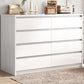 Modern Simple Dining Buffet Engineered Wood Sideboard Buffet with Drawer for Living Room 47"L x 16"W x 41"H White Clearhalo 'buffet_sideboard' 'Buffets & Sideboards' 'furn' 'furn_buffet_sideboard' 'Furniture' 'furniture_buffet_sideboard' 'Kitchen & Dining Furniture' 5029757