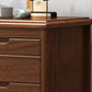 Modern Style 3 Drawer Buffet Table Wood Top Dining Table for Living Room Clearhalo 'buffet_sideboard' 'Buffets & Sideboards' 'furn' 'furn_buffet_sideboard' 'Furniture' 'furniture_buffet_sideboard' 'Kitchen & Dining Furniture' 5029777